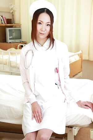 Hot nurse Mika Kojima wants to know if her pussy is in good health