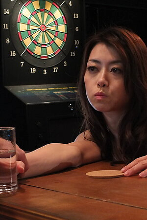 Tsubaki Kato sucks again the cock of her boyfriend